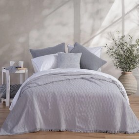 Κουβέρτα Outlast Grey Nef-Nef Υπέρδιπλo 230x240cm 100% Cotton