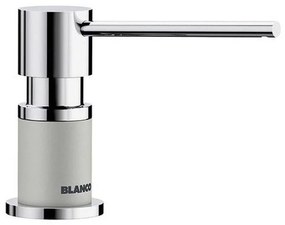 Blanco Lato Pearl Grey-Chrome Dispenser