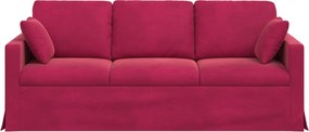 vidaXL Καναπές Κόκκινο