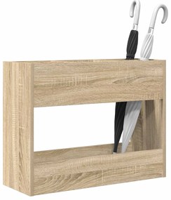 vidaXL Σχέδιο &amp; βάση αποθήκευσης Δρύς Sonoma 65 x 24 x 50 εκ