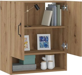 vidaXL Ντουλάπι Τοίχου τεχνίτης Δρυς 60x31x70 εκ. Επεξεργασμένο Ξύλο