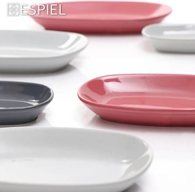 Πιατέλα Σερβιρίσματος Οβάλ (15x8.5) Espiel Essentials L.Grey OWA112K6