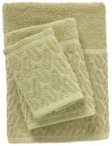 Πετσέτες Μπάνιου (Σετ 3τμχ) Das Home Best Line 0782 Olive 550gsm