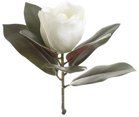 Λουλούδι 3-85-783-0020 H45 Green-White Inart Πλαστικό