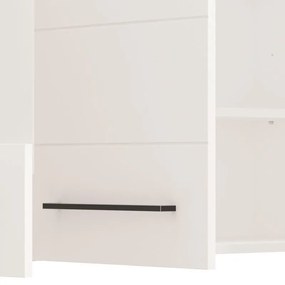 Σύνθεση κουζίνας SAVONA 180 Artisan Oak - Λευκό 180x57x200εκ. 180x57x200 εκ.