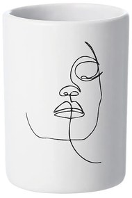ESTIA ΠΟΤΗΡΑΚΙ ΜΠΑΝΙΟΥ LINE ART ΛΕΥΚΟ