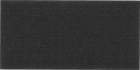 vidaXL Κεφαλάρι Τοίχου 12 pcs 60 x 30 cm Μαύρο ύφασμα