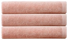 Πετσέτα 02.103.10 Pink Cryspo Trio Towels Set 100% Cotton