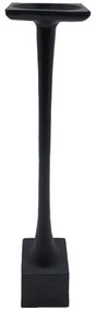 Κηροπήγιο Larsen 029000 9x9x48cm Black Αλουμίνιο