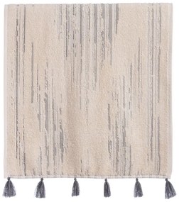 Πετσέτα Halfway Beige-Black Nef-Nef Body 70x150cm 100% Βαμβάκι