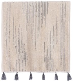 Πετσέτα Halfway Beige-Black Nef-Nef Σώματος 70x150cm 100% Cotton