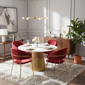 Καρέκλα Byron-Mporntw (4) τεμάχια