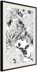 Αφίσα - Black and White Nature - 20x30 - Μαύρο - Με πασπαρτού