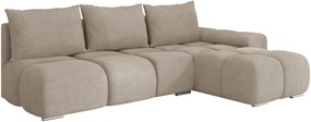 Γωνιακός καναπές Bestii-Cappuccino-Δεξιά