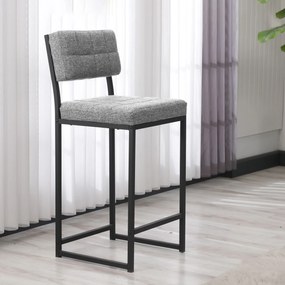 Bar Stool Retro - Grey Grey