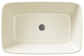 Sanitec Atlas 281 Νιπτήρας Συνθετικός Επικαθήμενος 56,5x39,5x12cm Ocra