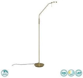 Επιδαπέδιο Φωτιστικό Led Ορείχαλκος Monza 423310108 Trio Lighting 423310108 Ορείχαλκος