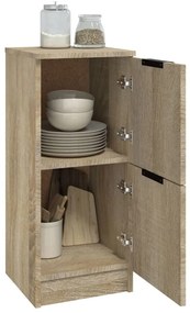 vidaXL Ντουλάπια 2 τεμ. Sonoma Δρυς 30x30x70 εκ. Επεξεργασμένο Ξύλο