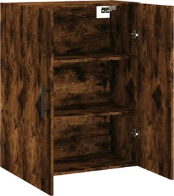 vidaXL Ντουλάπι Τοίχου Καπνιστή Δρυς 69,5 x 34 x 90 εκ.