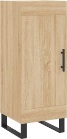 vidaXL Ντουλάπι Sonoma Δρυς 34,5x34x90 εκ. από Επεξεργασμένο Ξύλο
