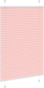 vidaXL Πλισέ περσίδα ροζ 95x150 cm Πλάτος υφάσματος 94,4 cm