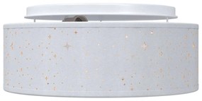 vidaXL Λάμπα Οροφής Γκρι 30 x 13.5 εκ. ύφασμα