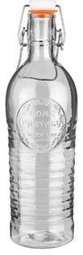 ΜΠΟΥΚΑΛΙ ΓΥΑΛΙΝΟ  1100ml ΜΕ ΜΕΤΑΛΛΙΚΟ ΚΛΙΠ