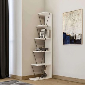 Βιβλιοθήκη Λευκό PRUCREL 50x22x150