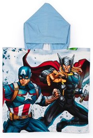Πόντσο Θαλάσσης Marvel Avengers 40 Quick Dry Ice Blue DimCol