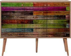 Console Mega - 726 Sonoma Oak