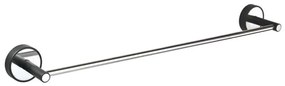 Κρεμάστρα Πετσέτας Optimo 6260 60cm Black-Chrome Karag Stainless Steel