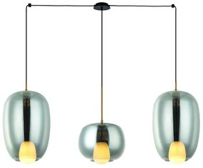 Κρεμαστό Φωτιστικό Οροφής 3xG9 LED 7W IP20 Μαύρο 22149 Zambelis-22149-Μαύρο 22149