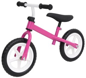 vidaXL Ποδήλατο Ισορροπίας με Τροχούς 10 ιντσών Ροζ