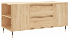 VidaXL Τραπεζάκι Σαλονιού Sonoma Δρυς 102x44,5x50 εκ. Επεξεργ. Ξύλο