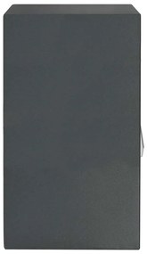 vidaXL Ψηφιακό Ασφαλές Σκούρο γκρι 40 x 35 x 60 εκ. Ατσάλι