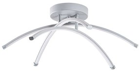 Φωτιστικό Οροφής - Πλαφονιέρα Ledbanana 119FRS1556 57x57x20cm Led 28W 3000K Grey Opviq