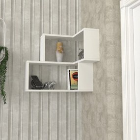 Ράφι Τοίχου Λευκό CLESOS 45x14.5x55.4