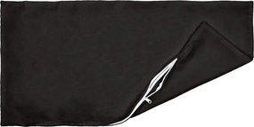 vidaXL Κάλυμμα Μαξιλαριού 2 pcs HEERLEN Μαύρο 40 x 80 cm Πολυεστέρας