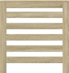vidaXL Καπάκι Καλοριφέρ Sonoma Δρυς 78 x 20 x 82 cm Επεξεργασμένο Ξύλο