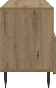 vidaXL Ντουλάπι TV 102 x 34,5 x 50 εκ. Artisan Δρυς Επεξεργασμένο Ξύλο
