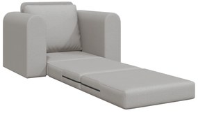 vidaXL Καναπές-κρεβάτι 2 σε 1 Γκρι Σύννεφο 98x71x83 εκ. Ύφασμα