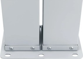 vidaXL Σκίαστρο Πλαϊνό Συρόμενο Μαύρο 100 x 1000 εκ.