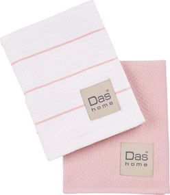 Ποτηρόπανα (Σετ 2τμχ) Das Home Kitchen 0828