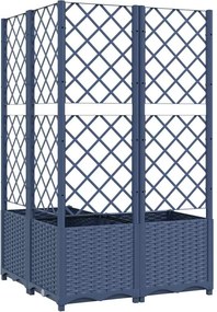 vidaXL Κήπος Μπλε Γκρι 80 x 80 x 136 cm
