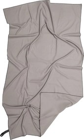 Πετσέτα Microfiber (90x160) Viopros Microfiber Γκρι