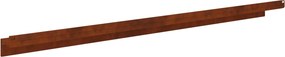vidaXL Περίγραμμα γκαζόν 20 τμχ. 100 x 10 x 8 εκ Ατσάλι Σκ rusty
