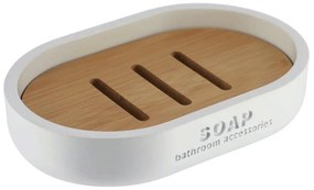 Σαπουνοθήκη 06.64101210 White-Brown Polyresin
