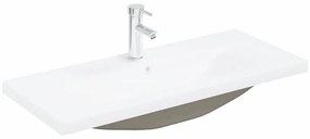 vidaXL Σετ Έπιπλα Μπάνιου Επιτοίχιο 3 pcs Μαύρη Οξυά 90x38.5x46cm