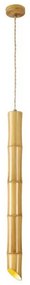 Κρεμαστό Φωτιστικό Οροφής Μπεζ Bamboo 4270500 Viokef 4270500 Μπεζ