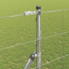 vidaXL Φράχτης Συρμάτινου Φράχτη 50 x 1,4 μ Γαλβανισμένος Χάλυβας